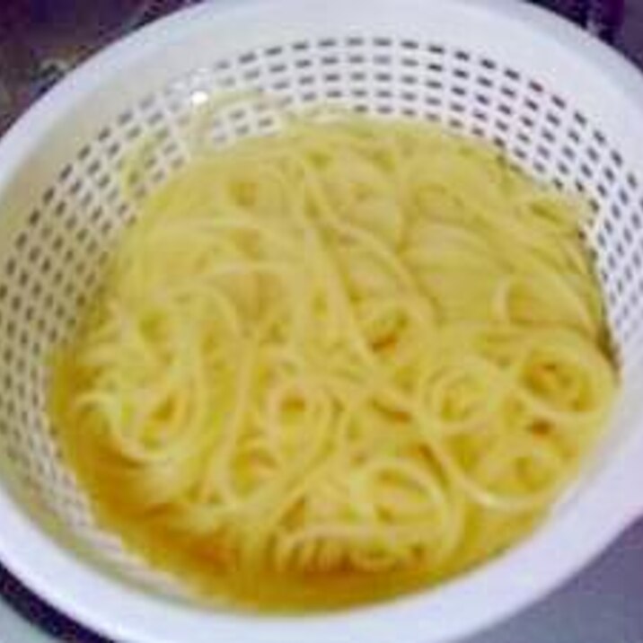 美味しく茹でるスパゲティー（パスタ）